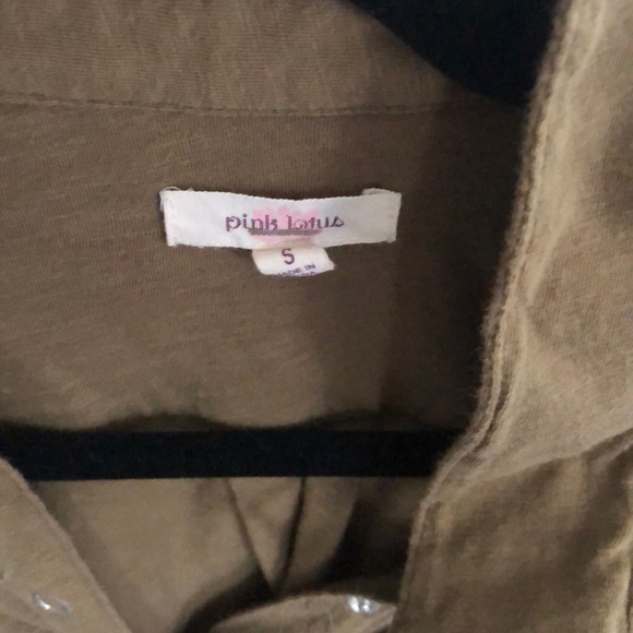 Pink Lotus Green Ombré shirt - Picture 3 of 3